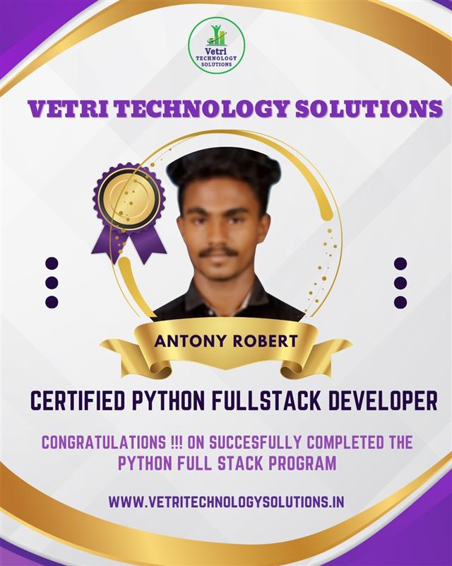 ANTONY ROBERT